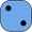 Dado azul 2