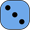 Dado azul 3