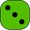 Dado verde 3